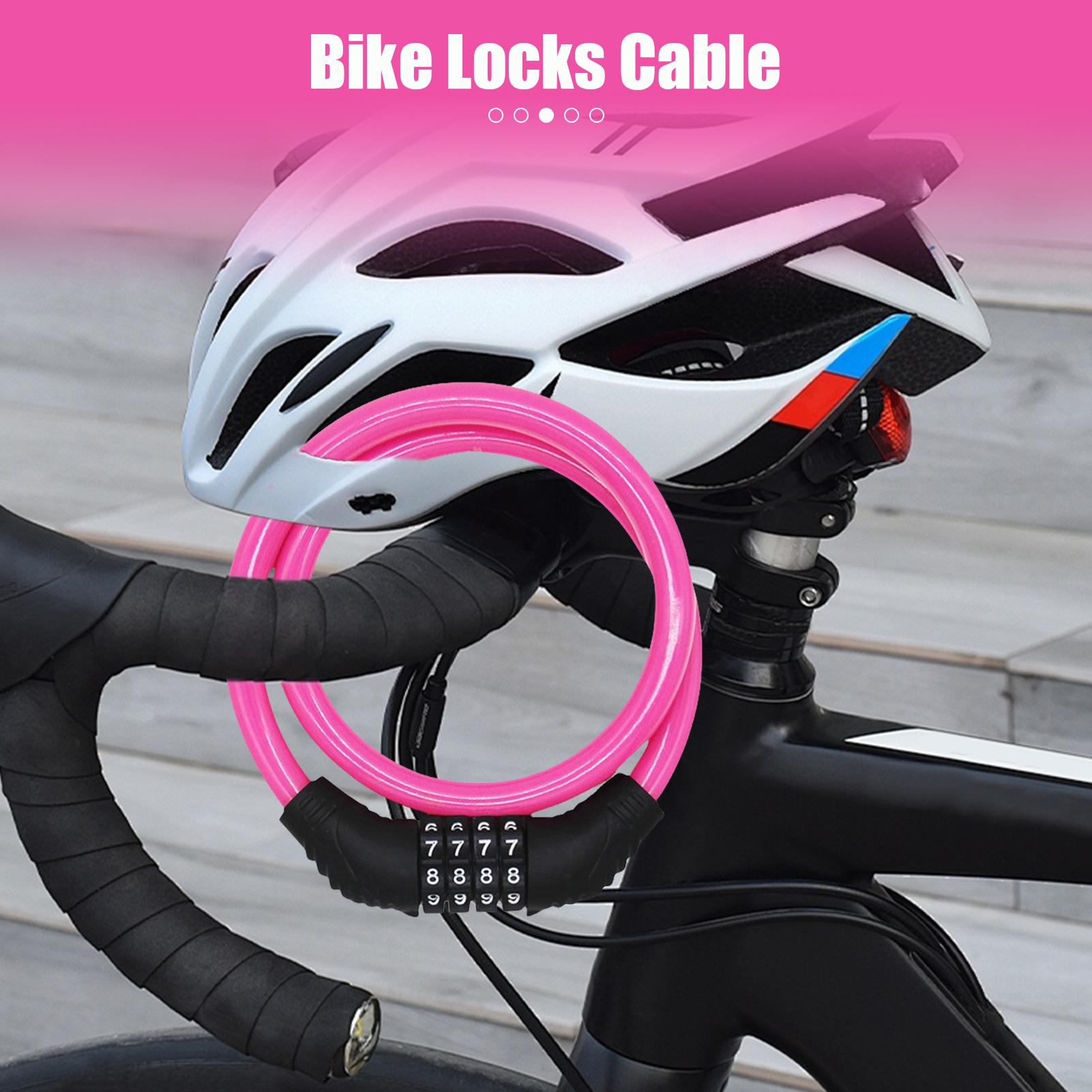 Commuter Bike Lock - Cable Bike Lock Anti Theft Heavy