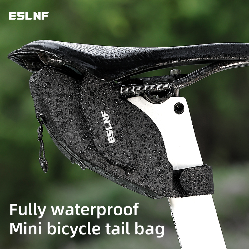 Commuting By Bike - Waterproof Bike Saddle Tail Bag Heavy