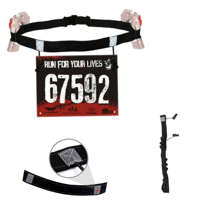 Cycling Loop - Running Race Number Belt Waist Pack