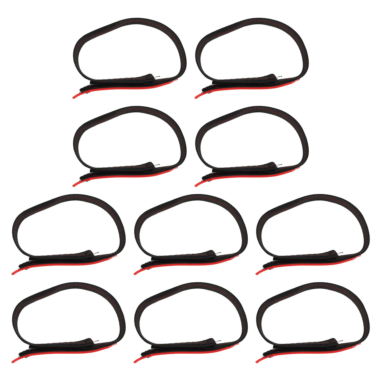Cycling Commute Pants - 10Pcs Cycling Leg Straps Premium Elastic