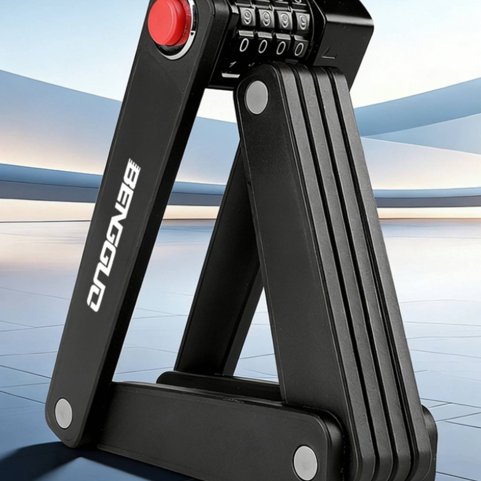 Commuter Bike Lock - Folding Bike Lock Anti-Theft Foldable Bike