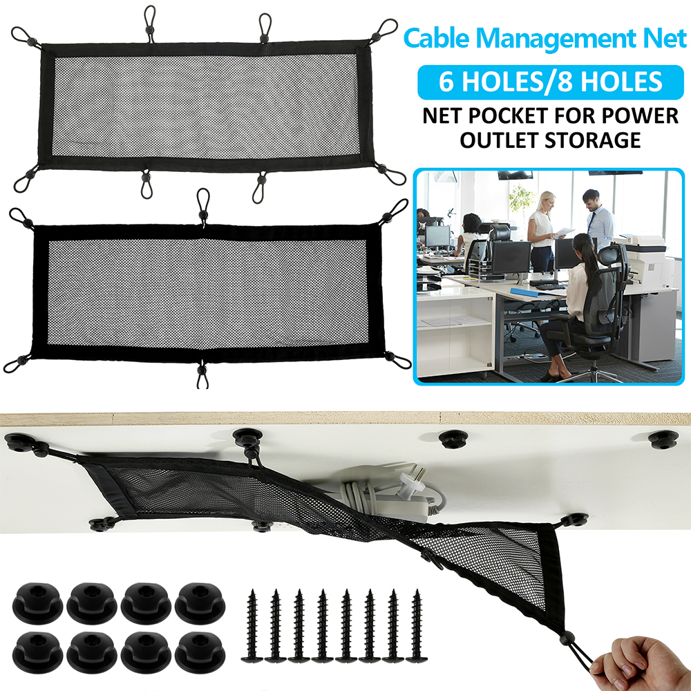 Cable Lock Flexible - Cable Management Net Large Capacity Wire