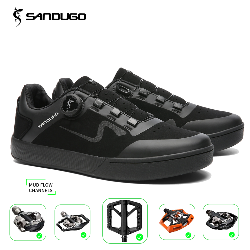 Cycling Commuter Shoes - Sandugo Mountain Bike Enduro D/H shoes