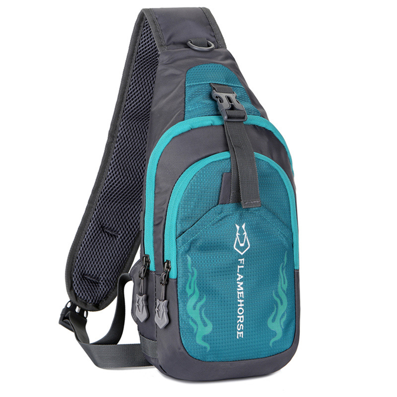 Men Sling Backpack Chest Cross - Cycling Commuter Backpack Waterproof บทวิจารณ์และราคา