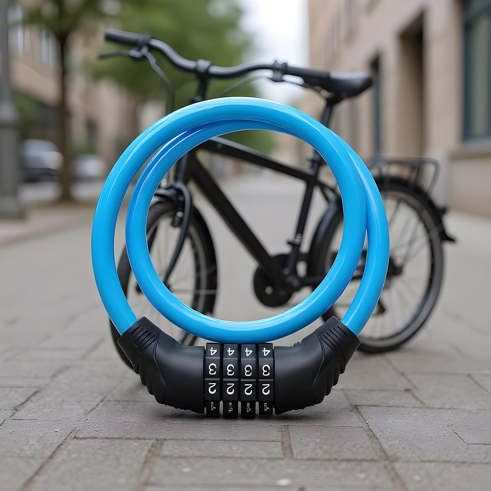 Cable Bike Lock Anti Theft Hea - Commuter Bike Lock บทวิจารณ์และราคา