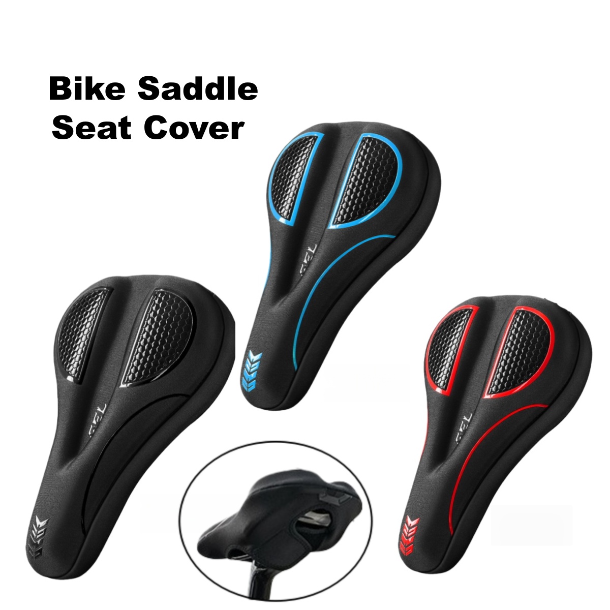 Bike Seat Cushion Gel Padded S - Commuting By Bike บทวิจารณ์และราคา