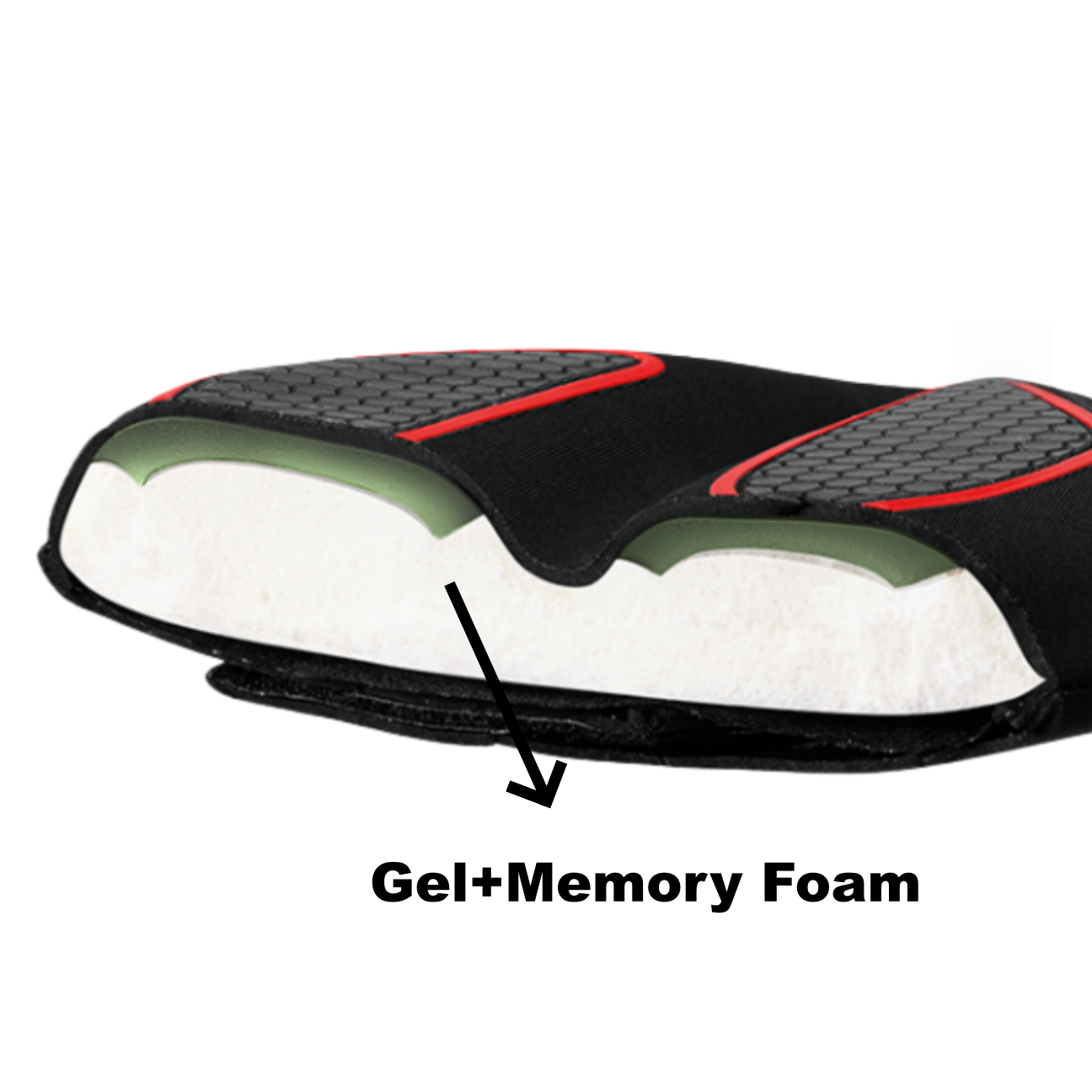 Bike Seat Cushion Gel Padded S - Commuting By Bike บทวิจารณ์และราคา