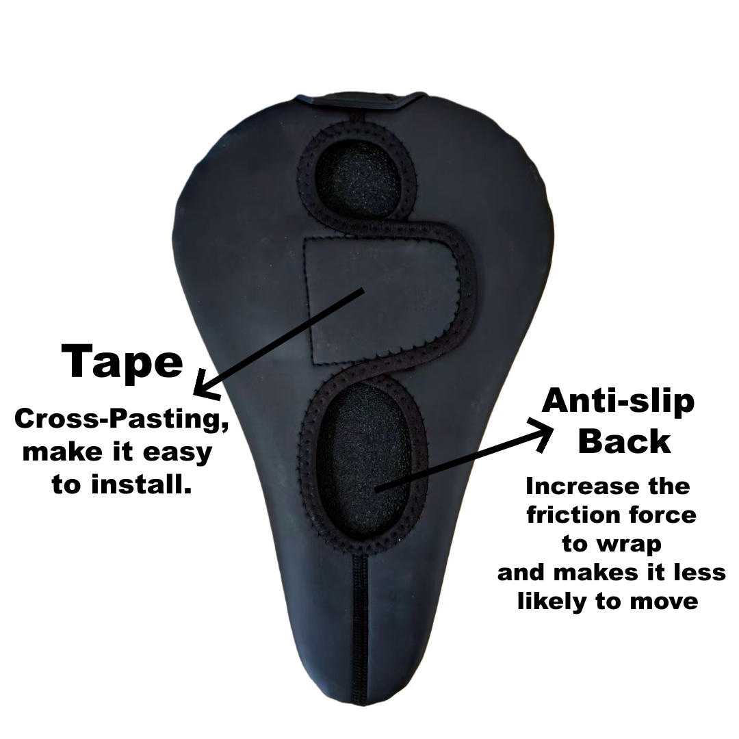 Bike Seat Cushion Gel Padded S - Commuting By Bike บทวิจารณ์และราคา