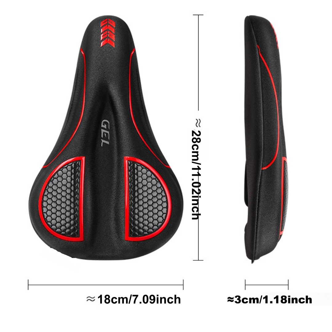 Bike Seat Cushion Gel Padded S - Commuting By Bike บทวิจารณ์และราคา