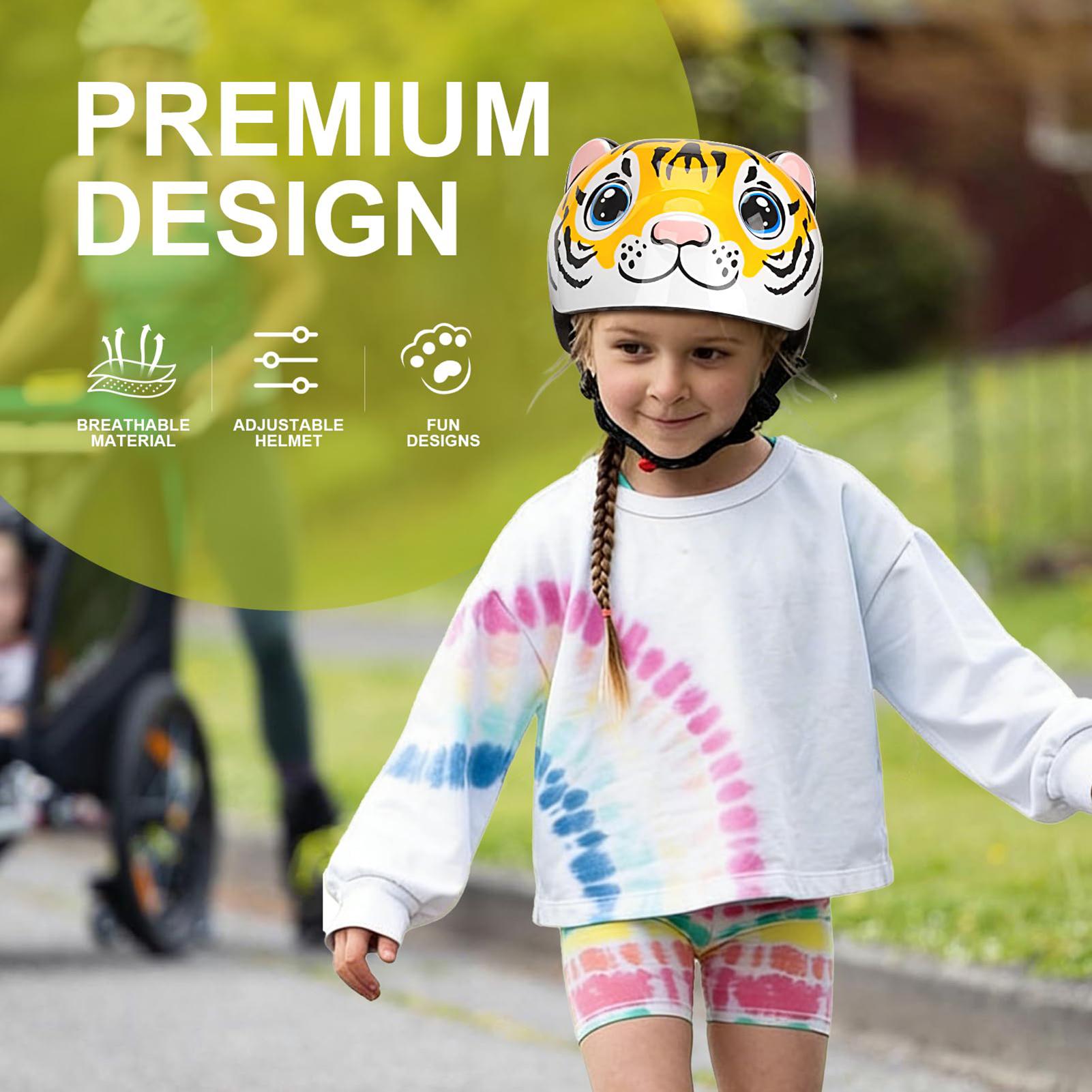 Helmet For Kids Tiger Pattern  - Commute Cycling Helmet บทวิจารณ์และราคา
