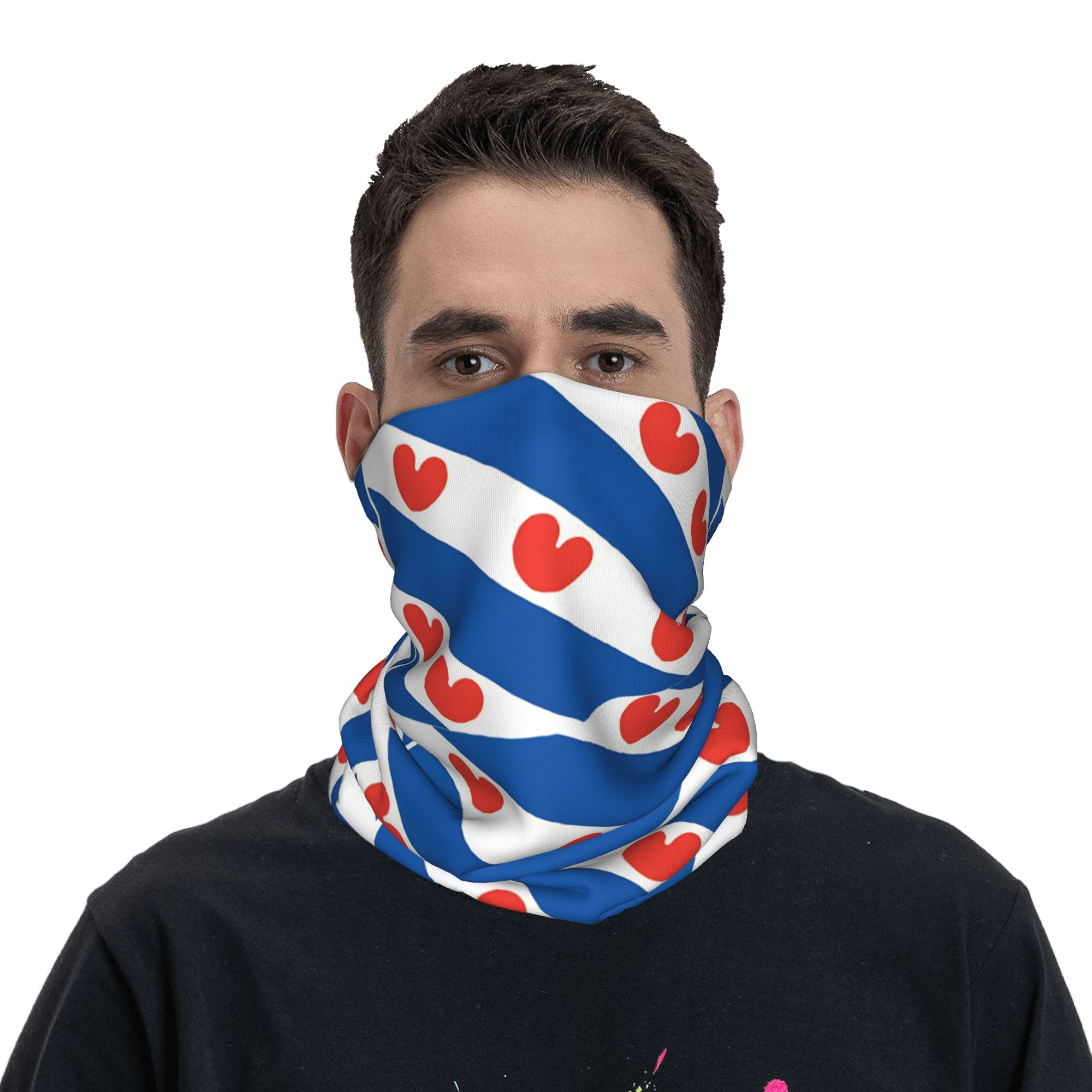 Friesland Flag Bandana  Vintag - Commuting By Bike บทวิจารณ์และราคา