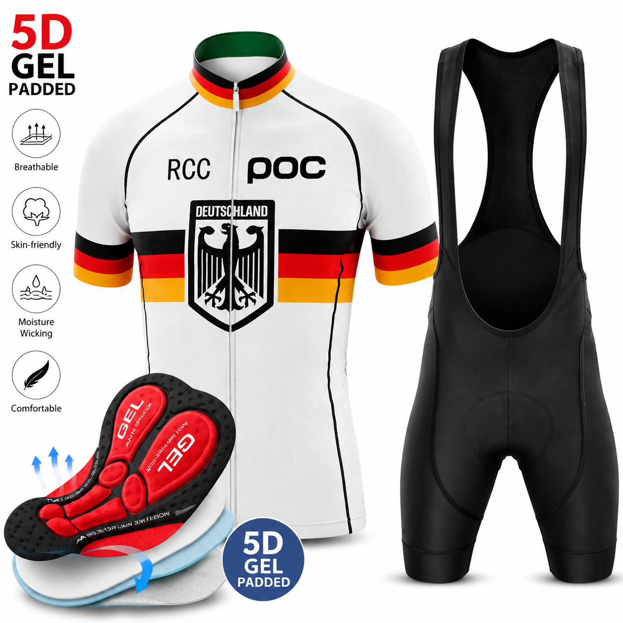 RCC POC 2026 Short Sleeve Men  - Cycling Commuter Trousers บทวิจารณ์และราคา