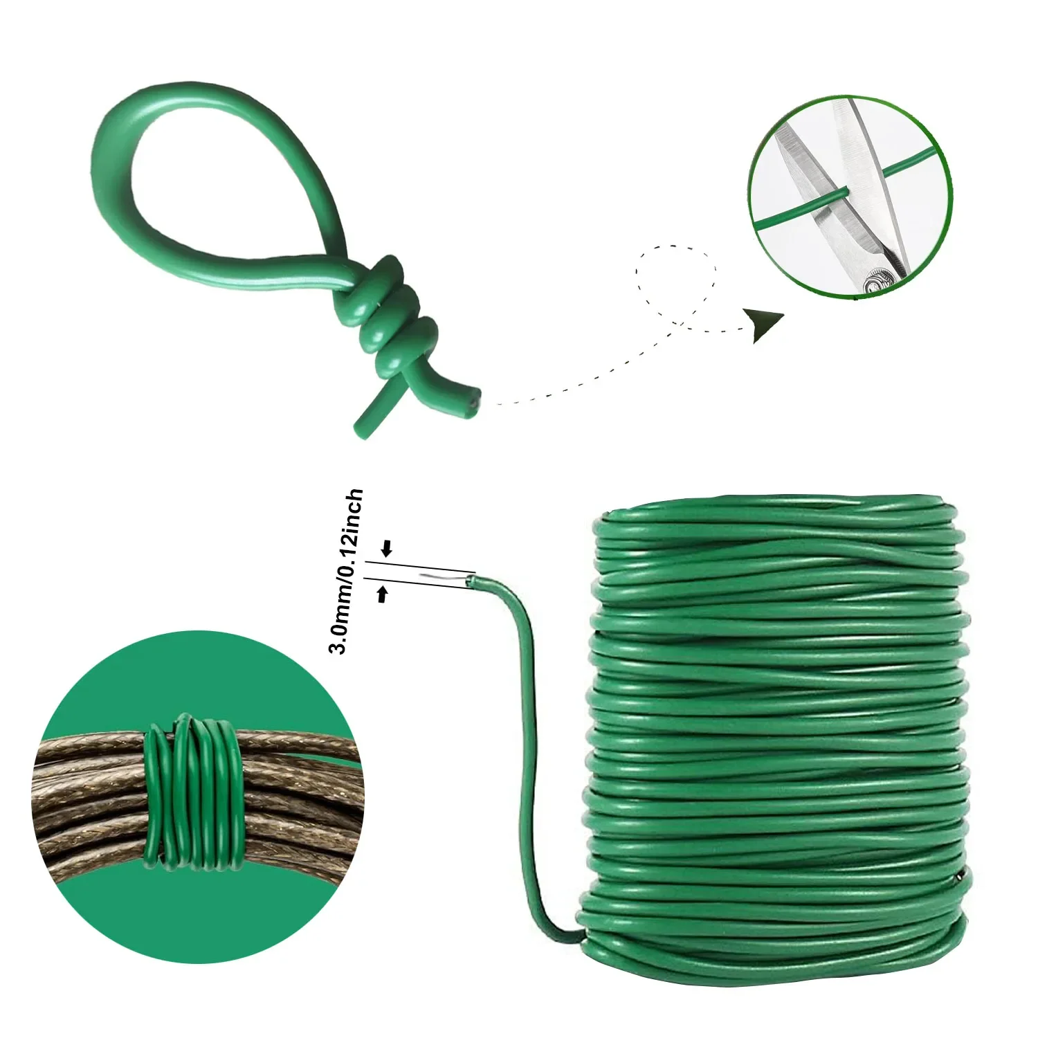 5/8/10m Reusable Plant Support - Cable Lock Flexible บทวิจารณ์และราคา