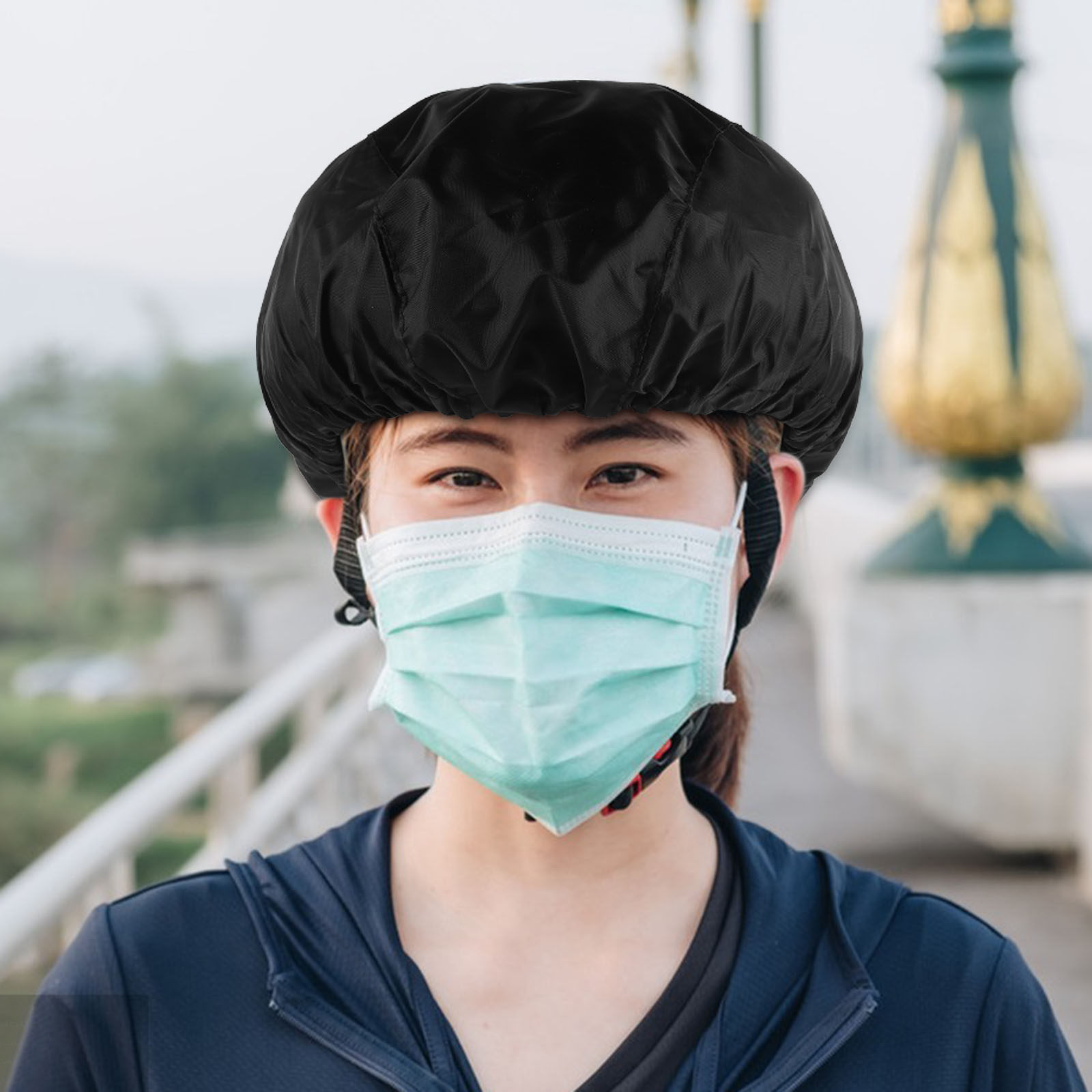 Cycling Rain Cover Waterproof  - Cycling Commute Rain บทวิจารณ์และราคา