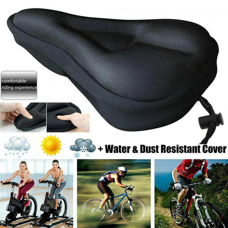 Bicycle Saddle Covers Pad Soft - Commuting By Bike บทวิจารณ์และราคา