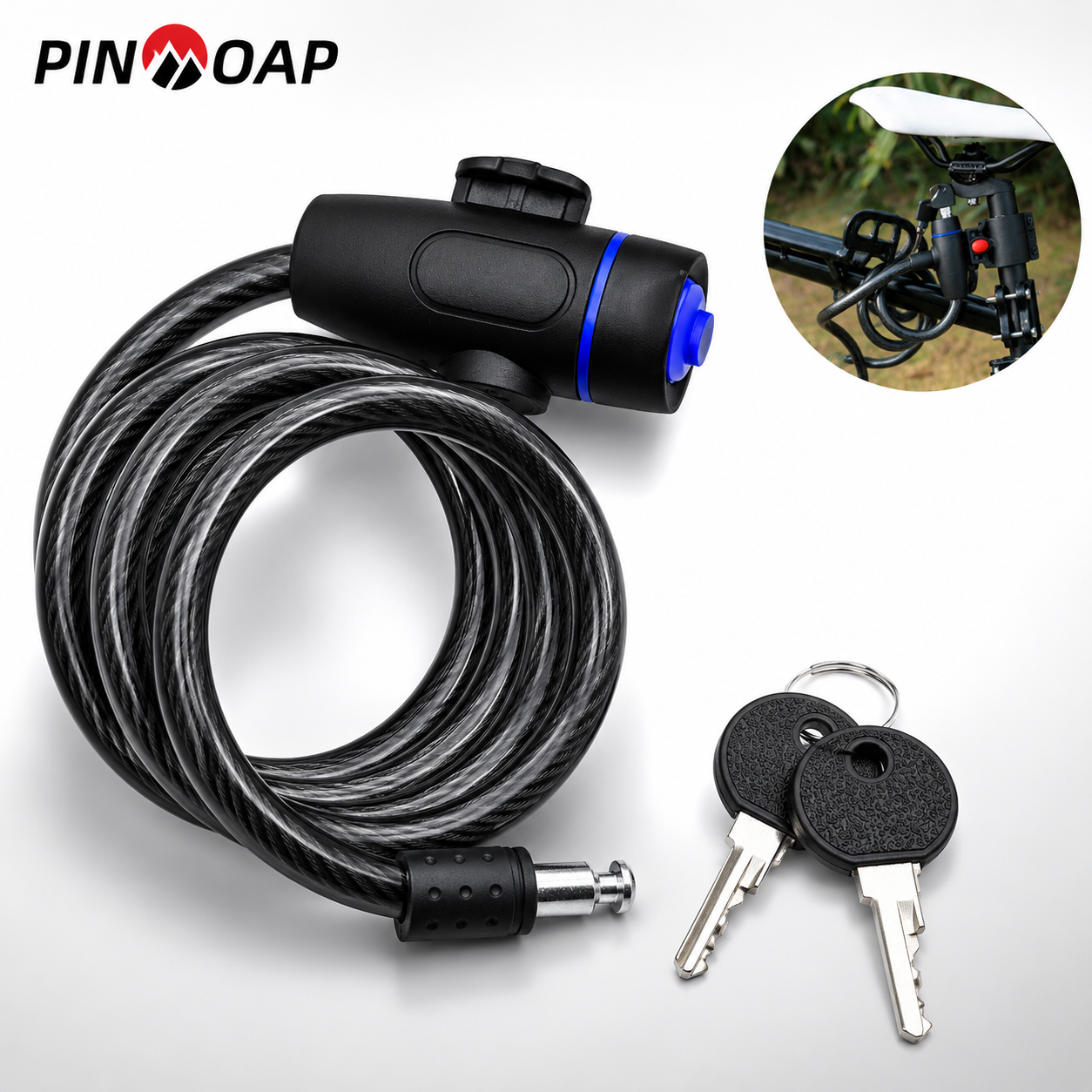 PINMOAP 1PC Universal Bike Loc - Commuter Bike Lock บทวิจารณ์และราคา
