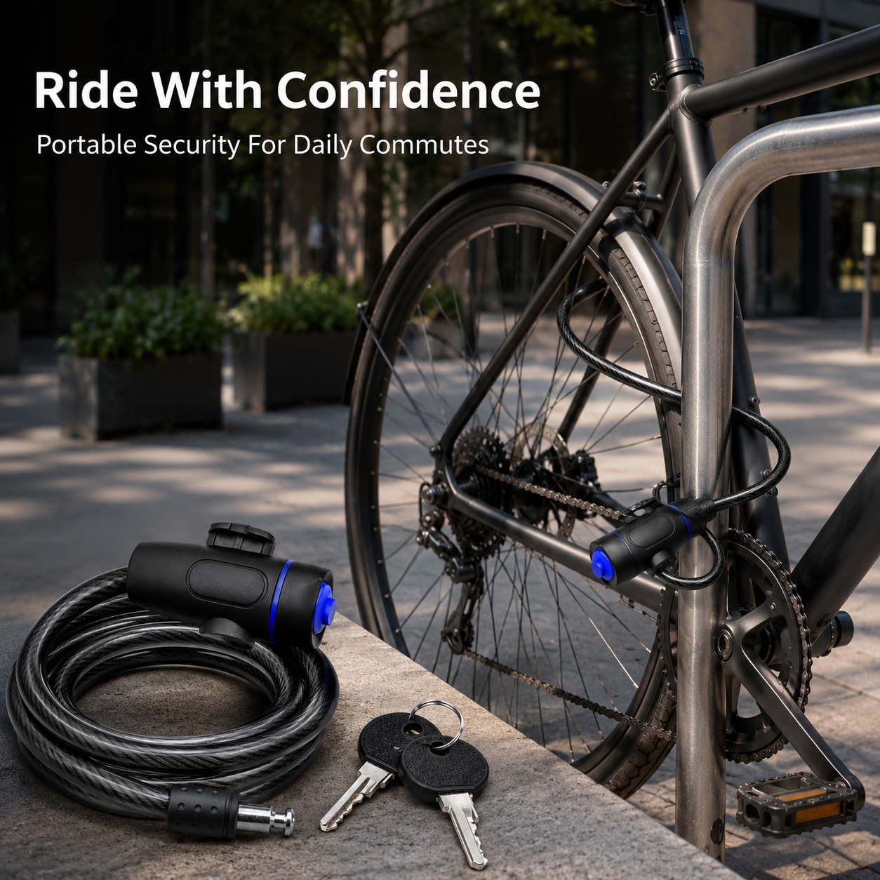 PINMOAP 1PC Universal Bike Loc - Commuter Bike Lock บทวิจารณ์และราคา