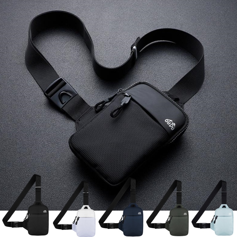 Casual Men Shoulder Chest Bag  - Cycling Commuter Backpack Waterproof บทวิจารณ์และราคา