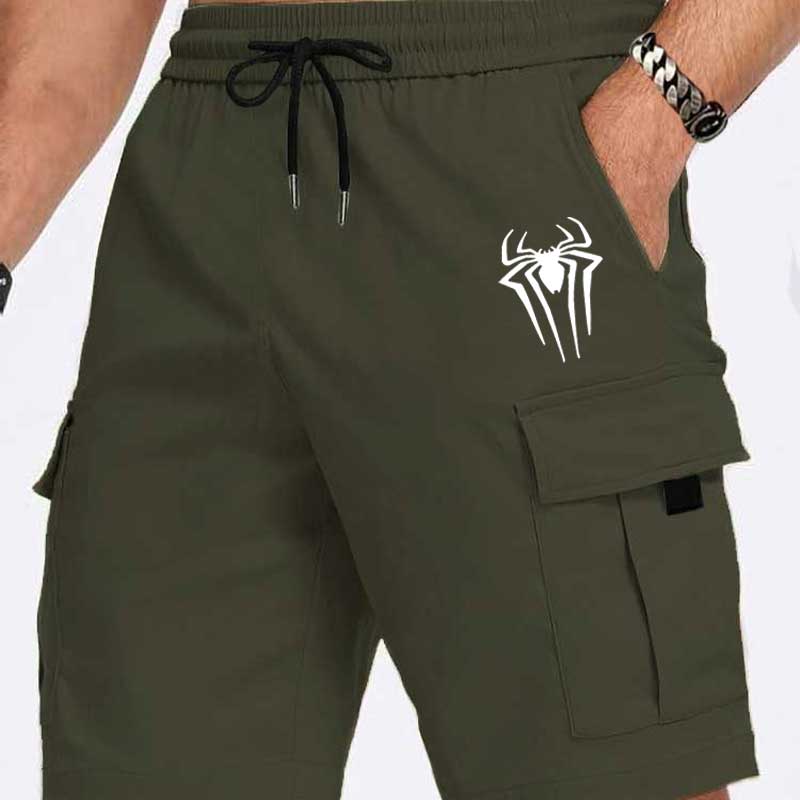 New Men's Spider Print Cargo S - Cycling To Work บทวิจารณ์และราคา