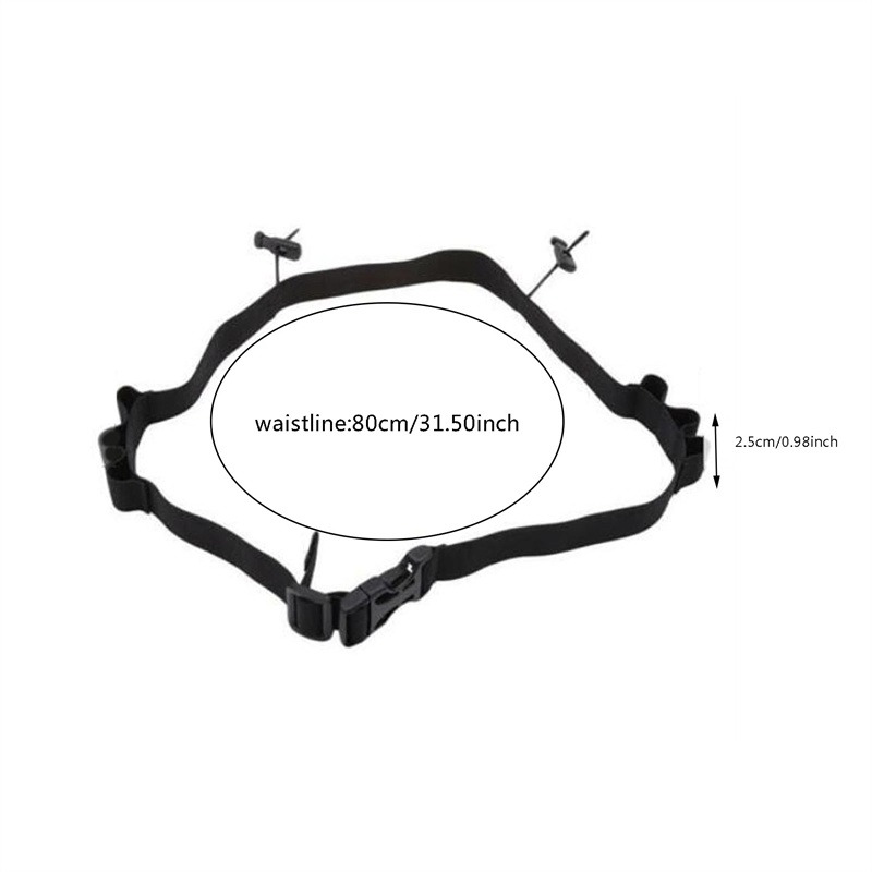 Running Race Number Belt Waist - Cycling Loop บทวิจารณ์และราคา