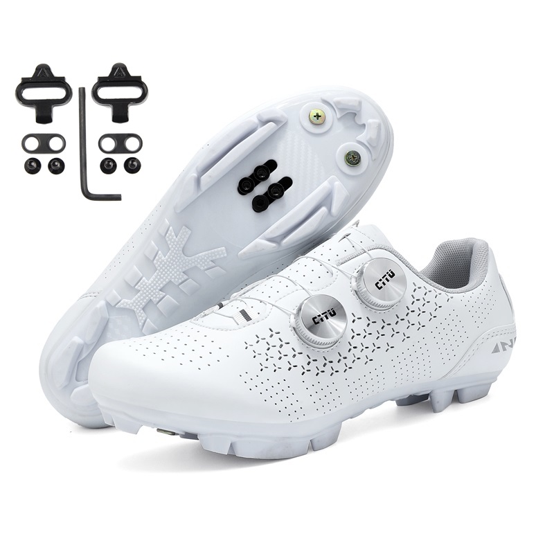 Mtb Cycling Shoes man Cleats S - Cycling Commuter Shoes บทวิจารณ์และราคา
