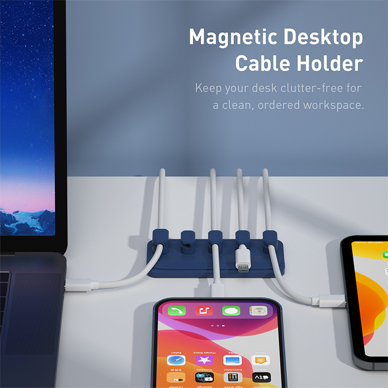 Cable Organizer Magnetic Cable - Cable Lock Flexible บทวิจารณ์และราคา