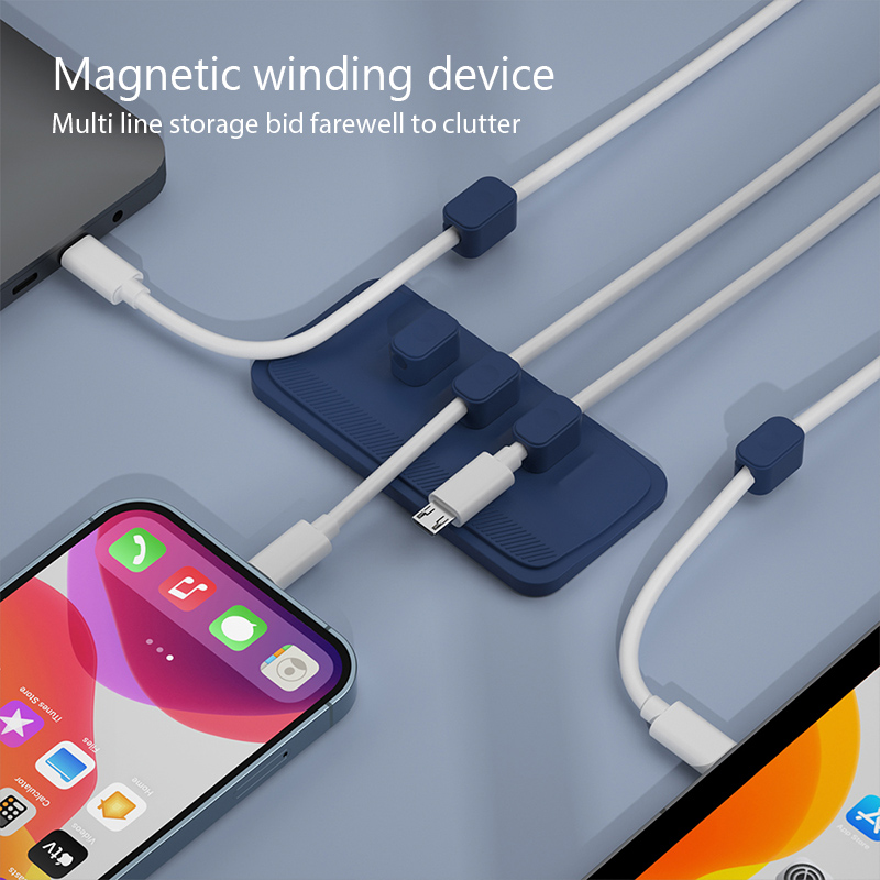 Cable Organizer Magnetic Cable - Cable Lock Flexible บทวิจารณ์และราคา