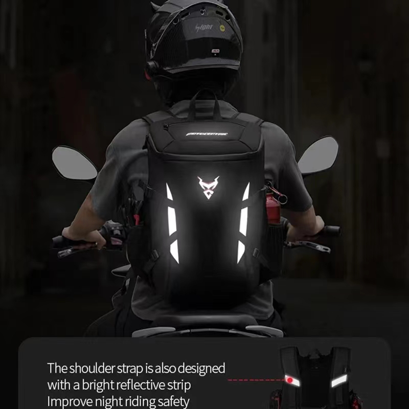 Riding Backpack Motorcycle Hel - Cycling Commuter Backpack Waterproof บทวิจารณ์และราคา