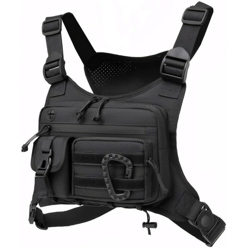 Tactical Chest Bag Men's Vest  - Cycling Commuter Backpack Waterproof บทวิจารณ์และราคา