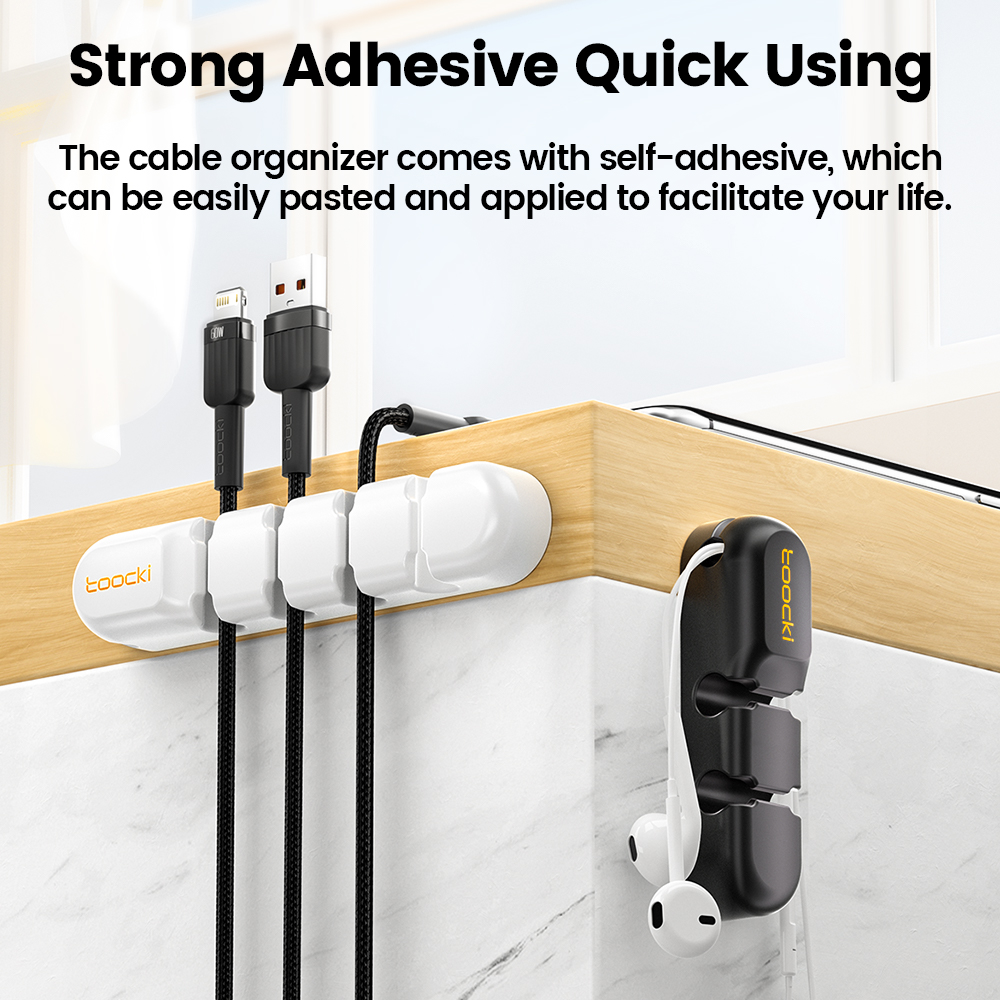 Toocki Cable Organizer 3 5 7 H - Cable Lock Flexible บทวิจารณ์และราคา
