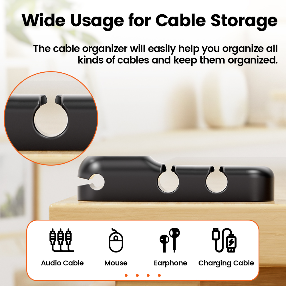 Toocki Cable Organizer 3 5 7 H - Cable Lock Flexible บทวิจารณ์และราคา