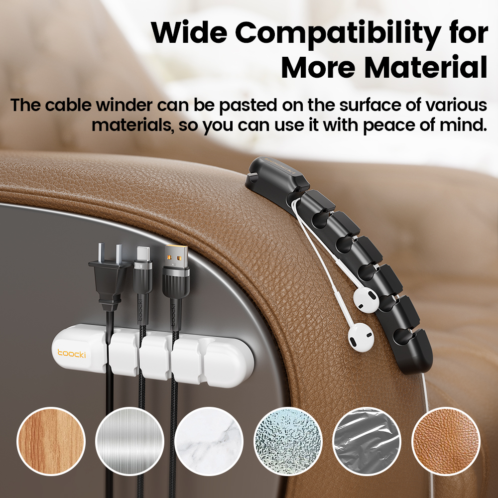 Toocki Cable Organizer 3 5 7 H - Cable Lock Flexible บทวิจารณ์และราคา