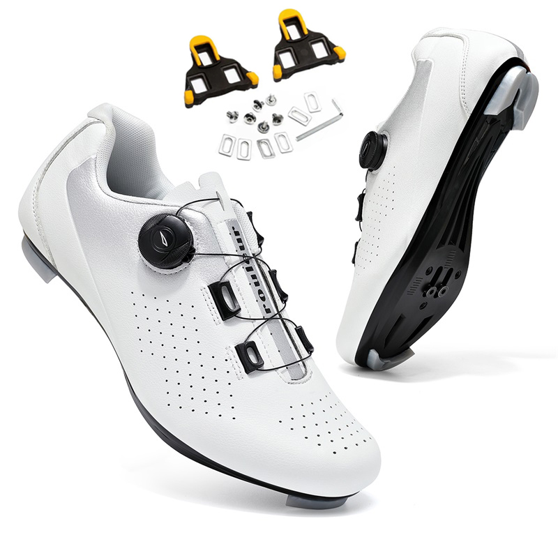 Road Cycling Shoes Flats Cleat - Cycling Commuter Shoes บทวิจารณ์และราคา