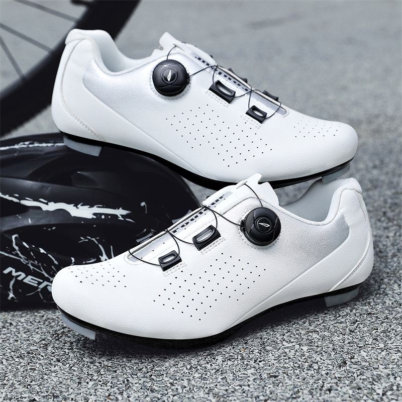 Road Cycling Shoes Flats Cleat - Cycling Commuter Shoes บทวิจารณ์และราคา