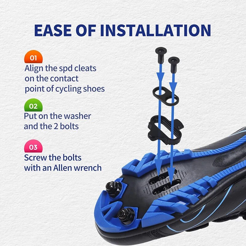 Mountain Bike Shoes Cleats for - Cycling Commuter Shoes บทวิจารณ์และราคา