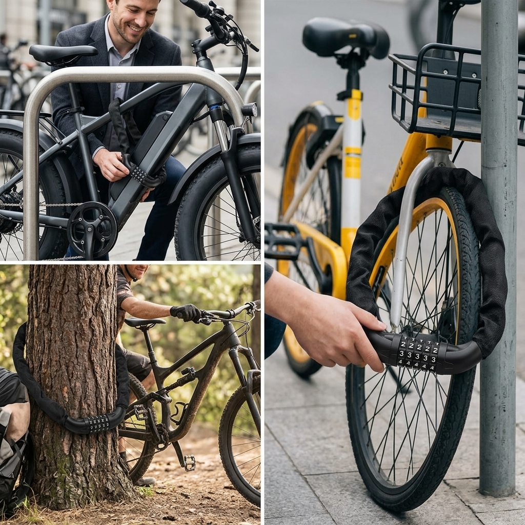 5-Digit Combination Bike Lock  - Commuter Bike Lock บทวิจารณ์และราคา