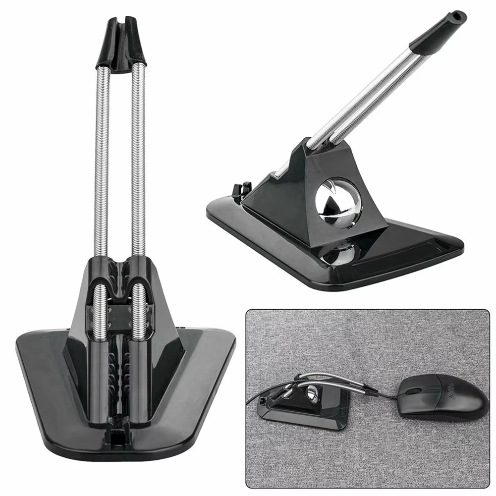 Mouse Cable Holder Computer PC - Cable Lock Flexible บทวิจารณ์และราคา