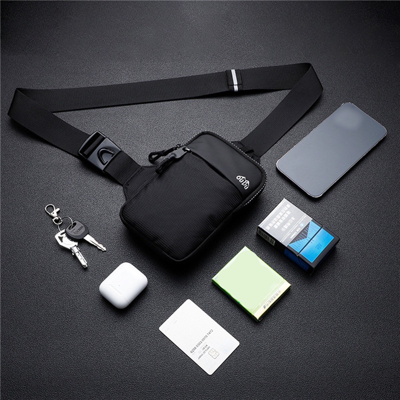 Casual Men Shoulder Chest Bag  - Cycling Commuter Backpack Waterproof บทวิจารณ์และราคา