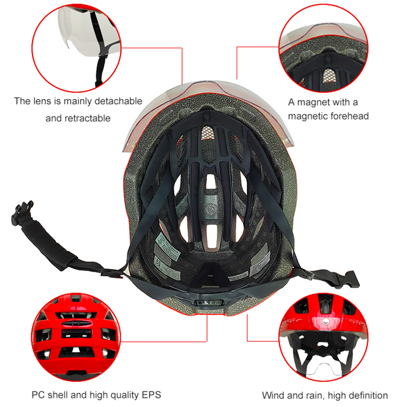 MOON Road Bike Helmet with Det - Commute Cycling Helmet บทวิจารณ์และราคา
