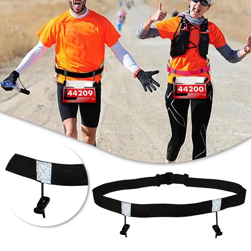 Running Race Number Belt Waist - Cycling Loop บทวิจารณ์และราคา