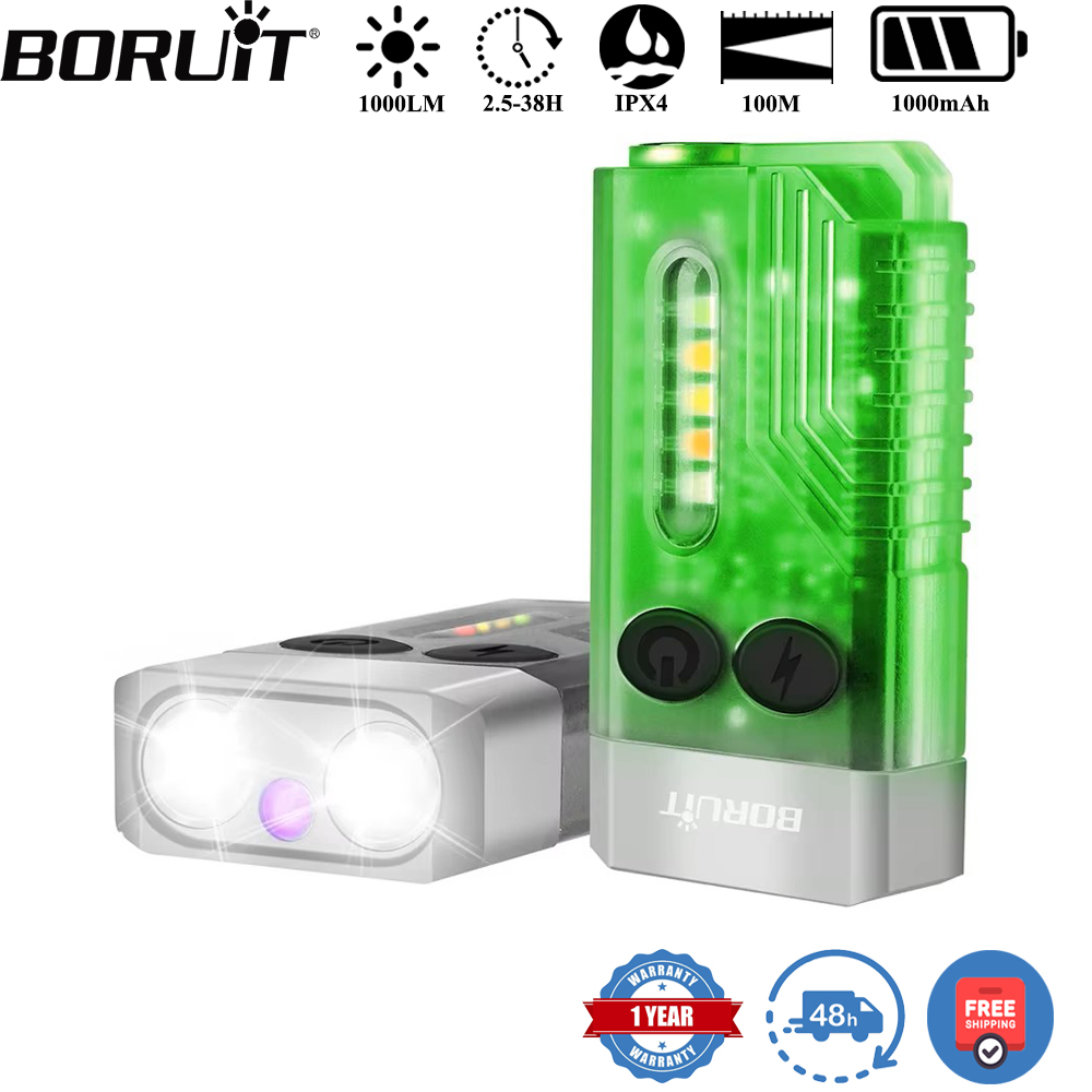 BORUiT V10 Keychain UV LED EDC - Cycling To Work บทวิจารณ์และราคา