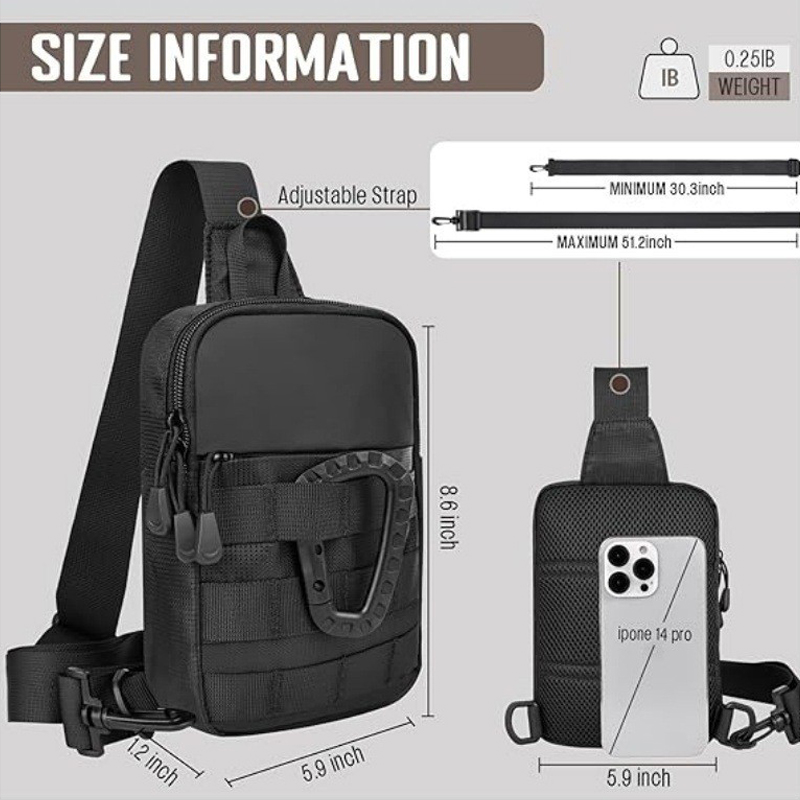 Tactical Outdoor Sports Chest  - Cycling Loop บทวิจารณ์และราคา