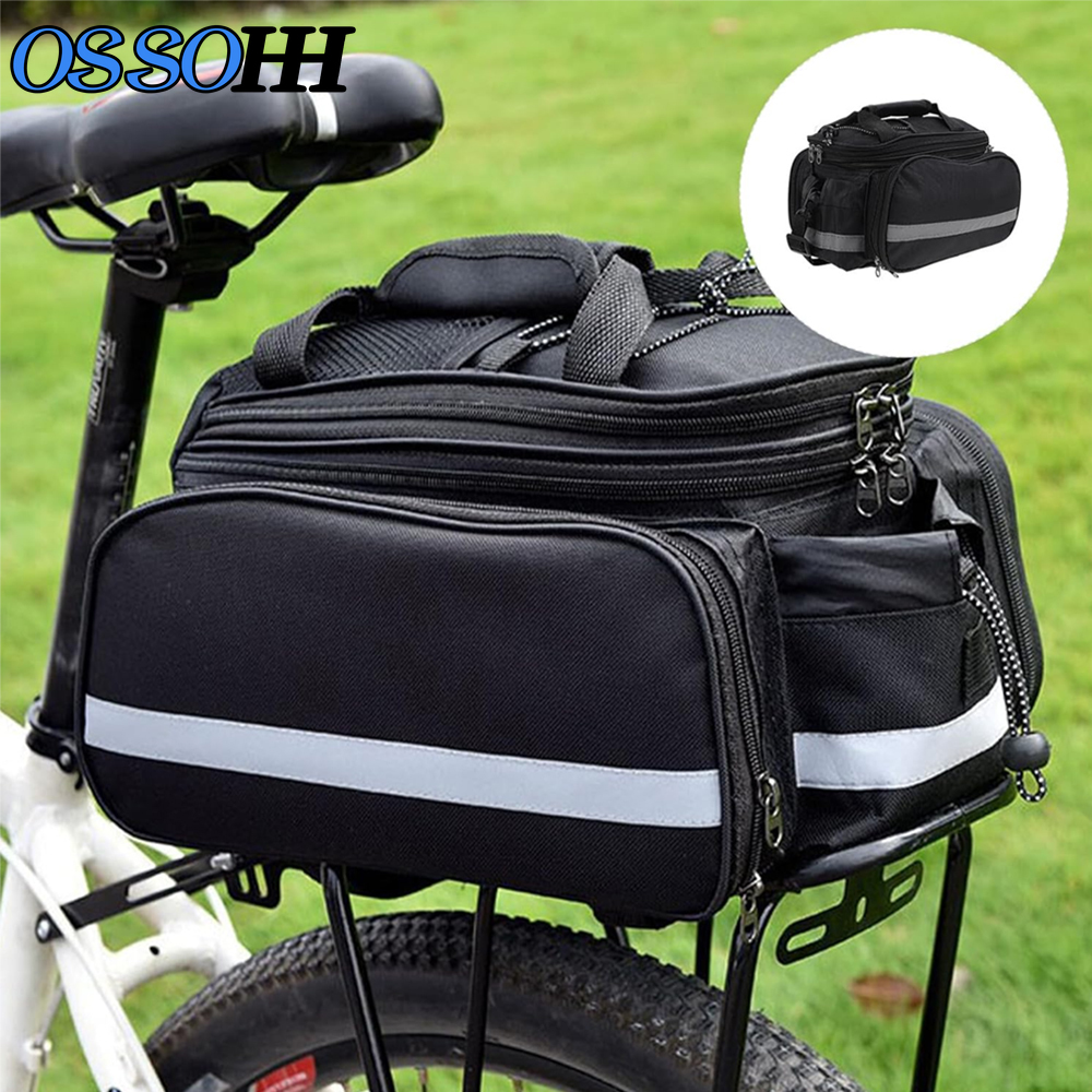 Bike Bags Bicycle Trunk Bag 27 - Cycling Commute Rain บทวิจารณ์และราคา