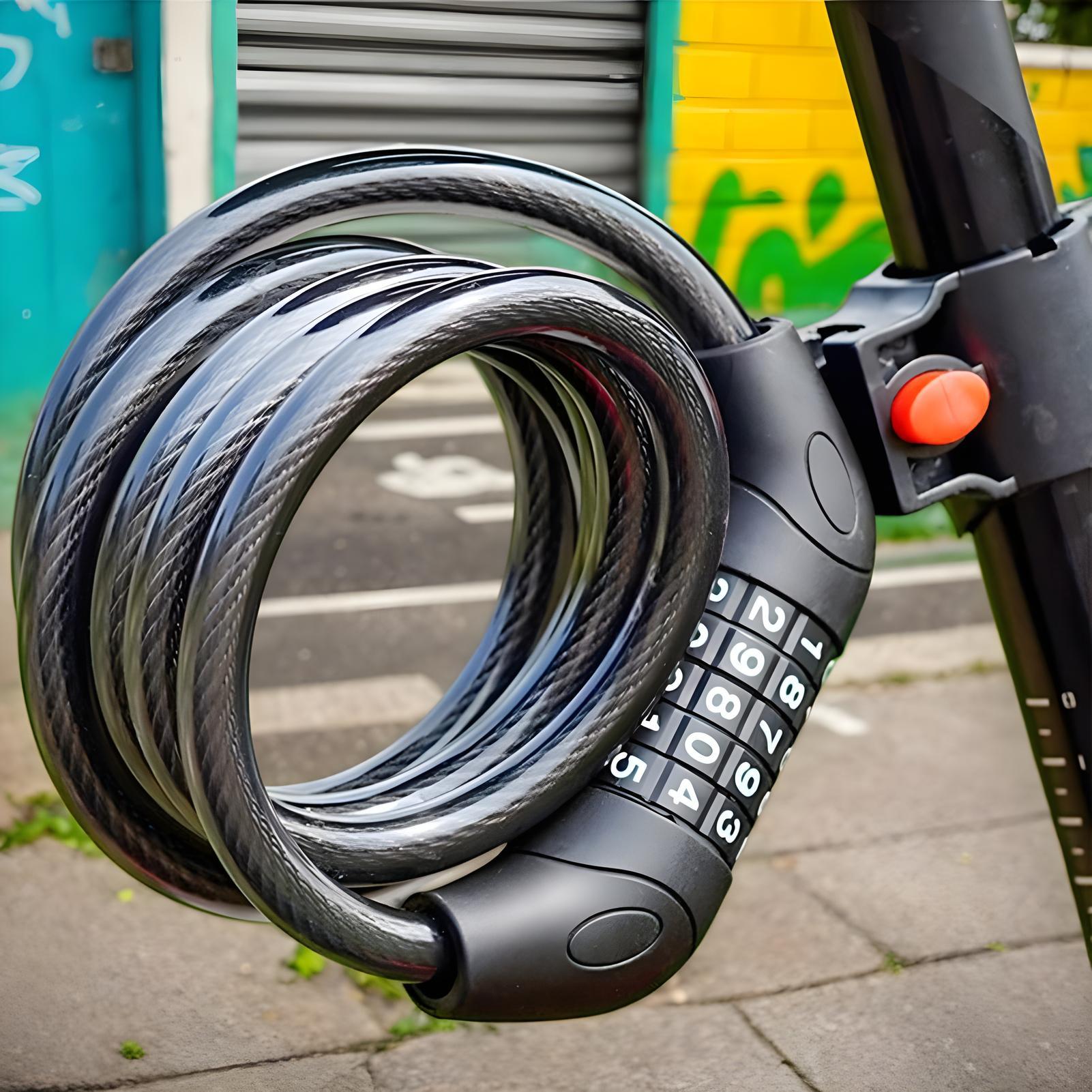 Scooter Lock Heavy Duty Combin - Commuter Bike Lock บทวิจารณ์และราคา
