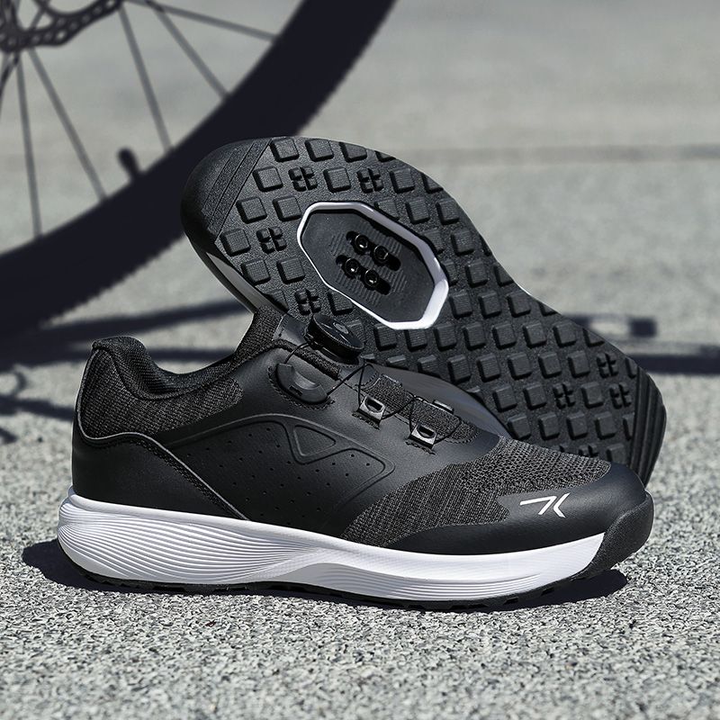 Cycling Shoes man Cleats Shoes - Cycling Commuter Shoes บทวิจารณ์และราคา