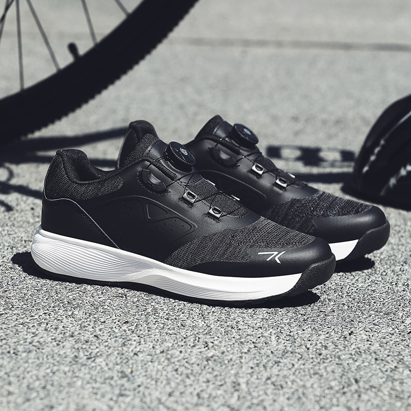 Cycling Shoes man Cleats Shoes - Cycling Commuter Shoes บทวิจารณ์และราคา