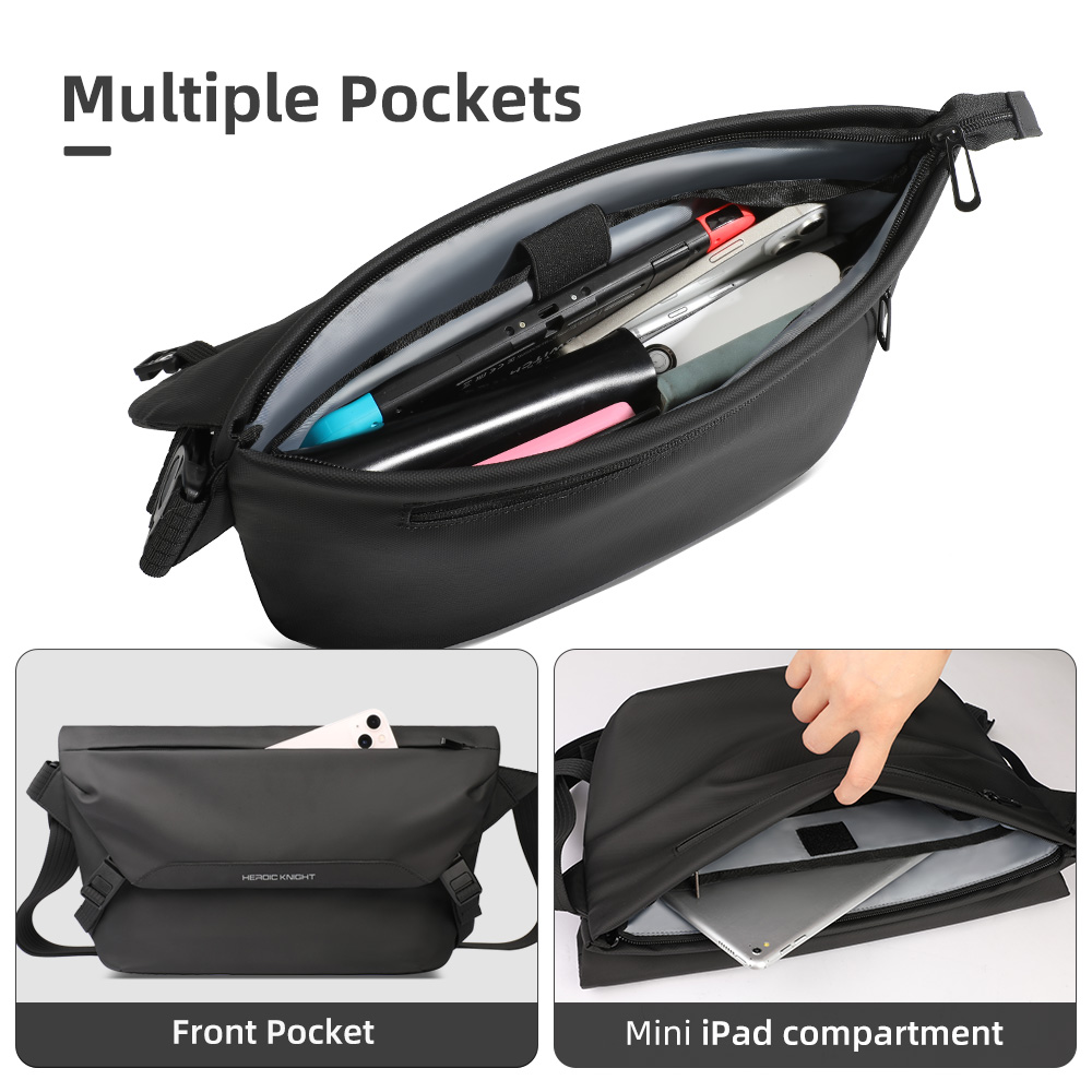 HcanKcan Man Shoulder Bag Wate - Cycling Commuter Backpack Waterproof บทวิจารณ์และราคา