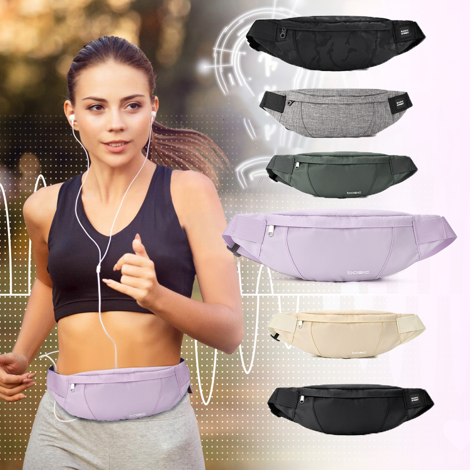 Fashion Running Waist Bag Wate - Cycling Commuter Backpack Waterproof บทวิจารณ์และราคา