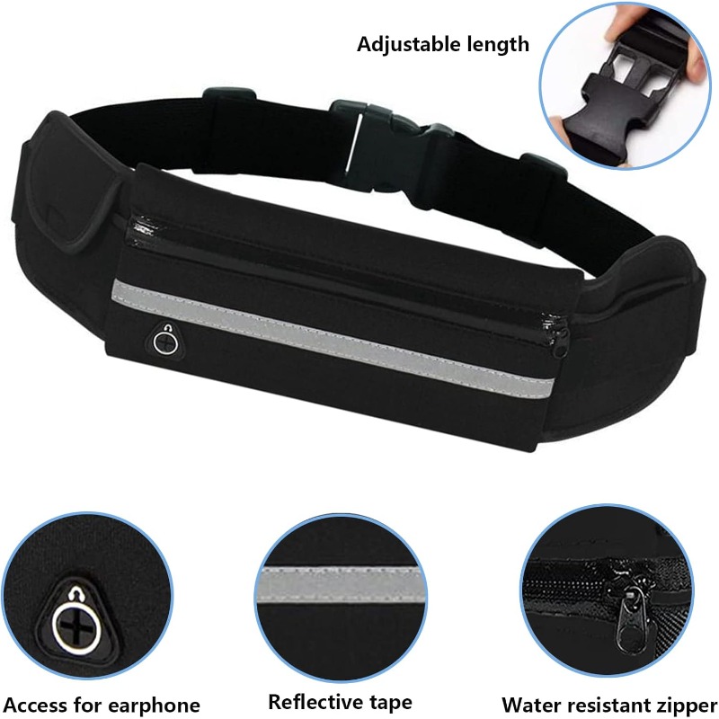 1pcs Women/Men Waist Bag Sport - Cycling Commuter Backpack Waterproof บทวิจารณ์และราคา