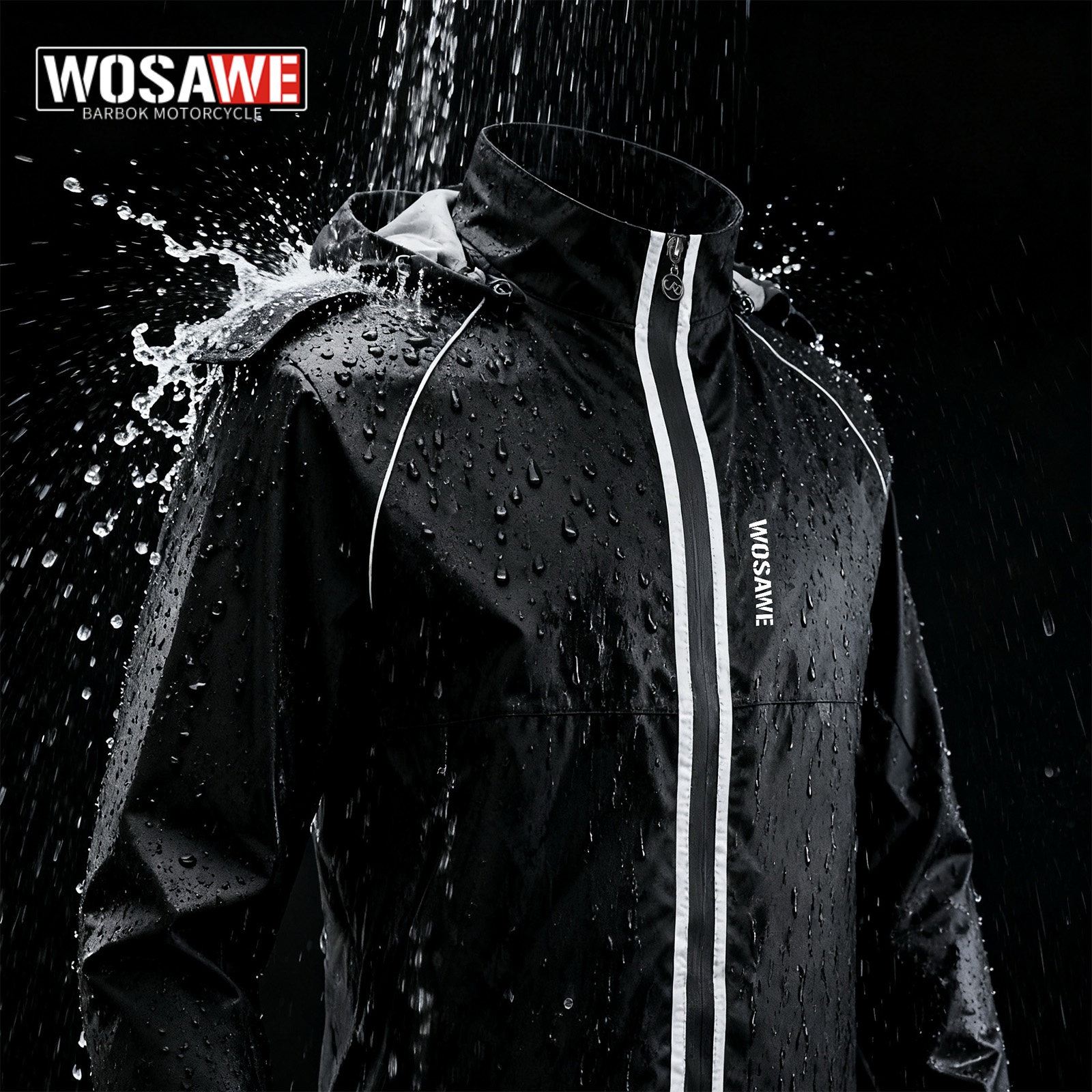 WOSAWE Reflective Motorcycle R - Cycling Commute Rain บทวิจารณ์และราคา
